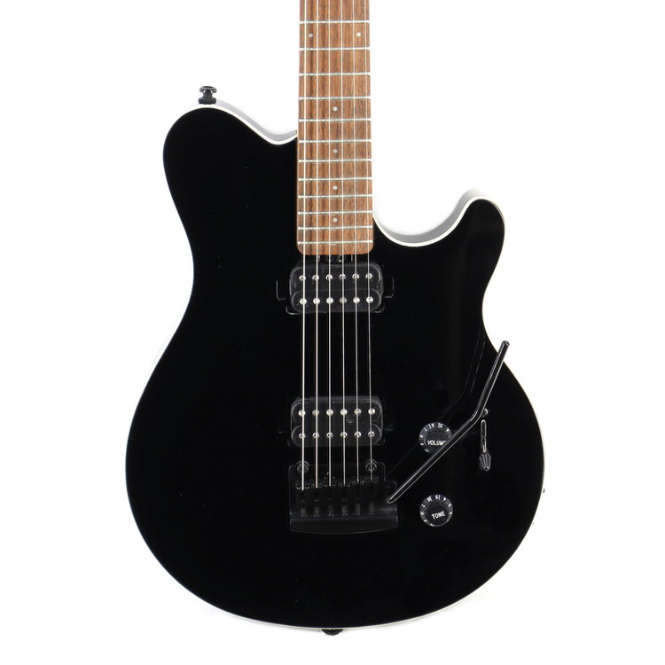 Sterling by Music Man SUB Series Sterling by Music Man SUB Series Axis in Black with White Body Binding