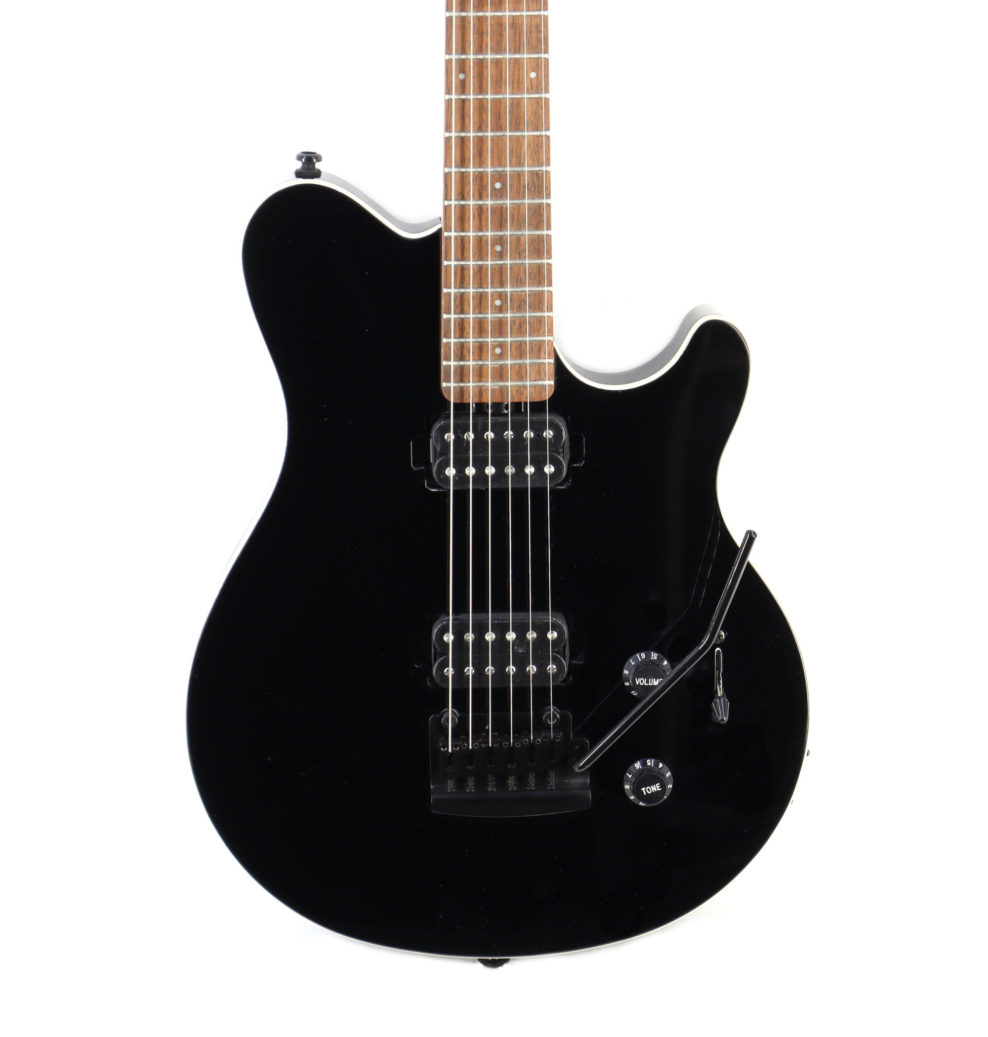 Sterling by Music Man S.U.B. Series Axis in Black with White Body