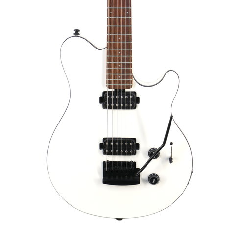 Sterling by Music Man SUB Series Sterling by Music Man SUB Series Axis in White with Black Body Binding