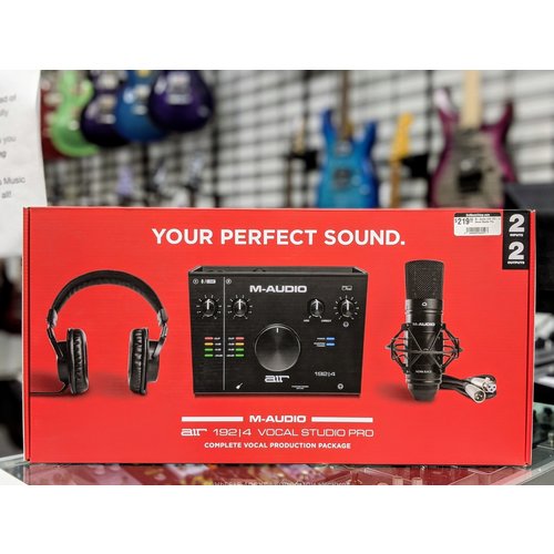 M-Audio M-Audio AIR192|4 Vocal Studio Pro - Complete Vocal Production Package M-Audio M-Audio AIR192|4 Vocal Studio Pro - Complete Vocal Production Package