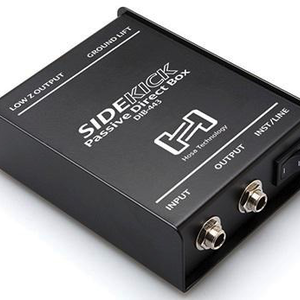 Hosa Hosa - Sidekick Passive DI Box, 1/4 in TS to XLR3M