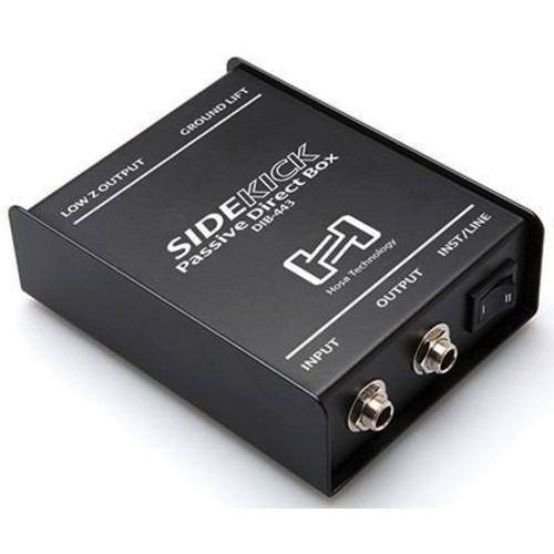 Hosa Hosa - Sidekick Passive DI Box, 1/4 in TS to XLR3M Hosa Hosa - Sidekick Passive DI Box, 1/4 in TS to XLR3M