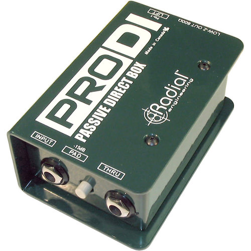 Radial Engineering Radial Engineering ProDI Passive Direct Box Radial Engineering Radial Engineering ProDI Passive Direct Box