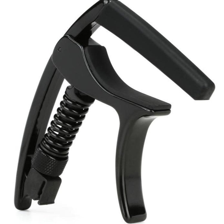 D'Addario D'Addario Tri-Action Capo, Black