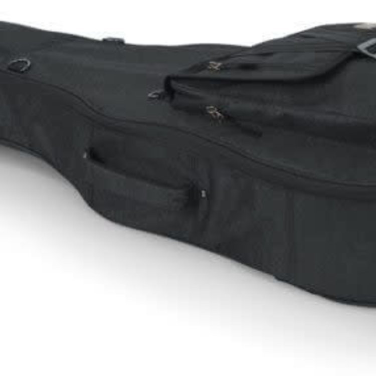 Gator Gator Transit Series Acoustic Guitar Gig Bag with Charcoal Exterior