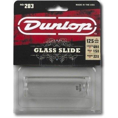 Dunlop Dunlop 203 Pyrex Glass Slide - Large