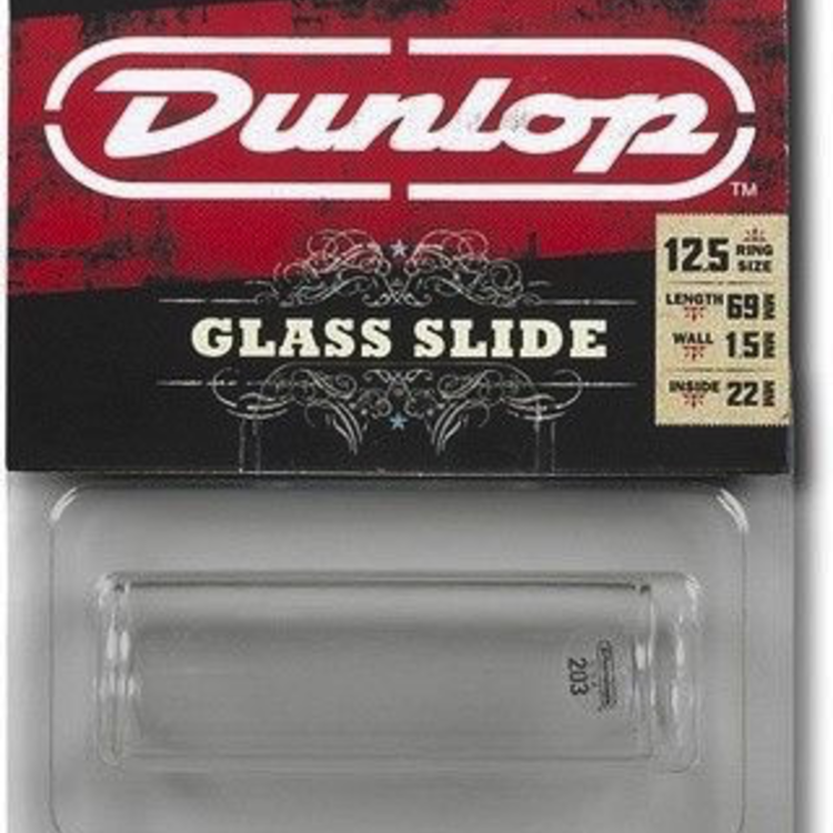 Dunlop Dunlop 203 Pyrex Glass Slide - Large