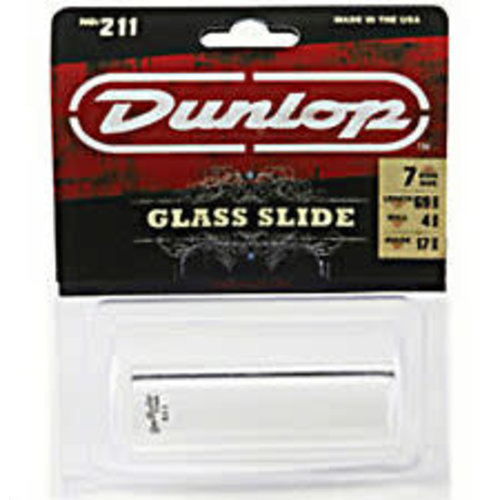 Dunlop Dunlop 211 Pyrex Glass Slide - Small - Heavy Wall Thickness Dunlop Dunlop 211 Pyrex Glass Slide - Small - Heavy Wall Thickness