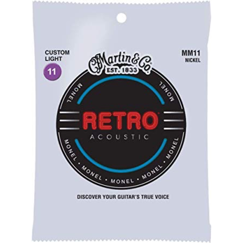 Martin Martin Retro Nickel, Custom Light 11-52 Martin Martin Retro Nickel, Custom Light 11-52