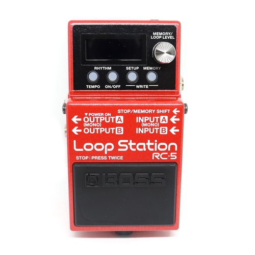 Boss BOSS RC-5 Loop Station Compact Phrase Recorder Pedal Boss BOSS RC-5 Loop Station Compact Phrase Recorder Pedal