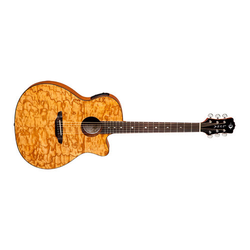 Luna Guitars Luna Gypsy Quilt Ash A/E Gloss Natural Luna Guitars Luna Gypsy Quilt Ash A/E Gloss Natural