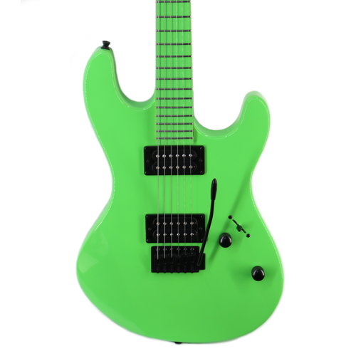 Dean Dean Custom Zone 2 HB Electric Guitar in Florescent Green