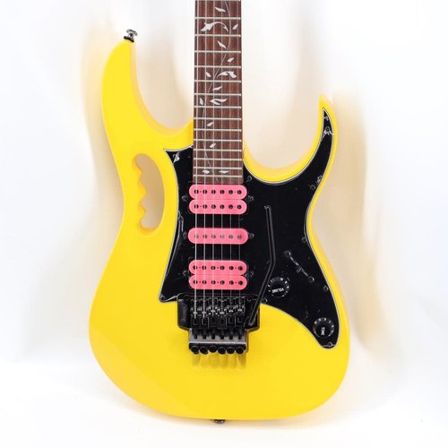 Ibanez Ibanez JEMJRSPYE Steve Vai Signature 6str Electric Guitar - Yellow Ibanez Ibanez JEMJRSPYE Steve Vai Signature 6str Electric Guitar - Yellow