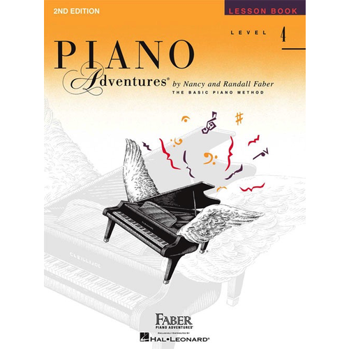 Faber Piano Adventures Level 4 - Lesson Book