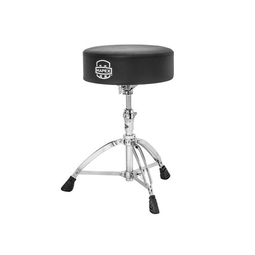 Mapex Mapex Round Top Drum Throne w/ Steel Spindle Height Adjustment Mapex Mapex Round Top Drum Throne w/ Steel Spindle Height Adjustment