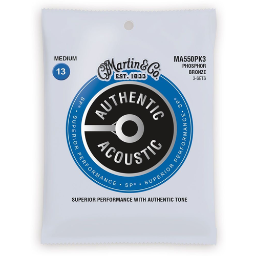 Martin Martin Authentic Acoustic SP 80/20 Medium, 13-56 Martin Martin Authentic Acoustic SP 80/20 Medium, 13-56