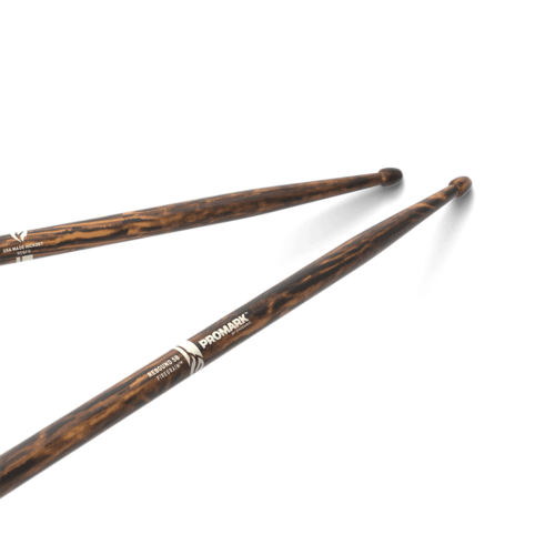 Promark ProMark Rebound 5B FireGrain Hickory Drumstick, Acorn Wood Tip Promark ProMark Rebound 5B FireGrain Hickory Drumstick, Acorn Wood Tip