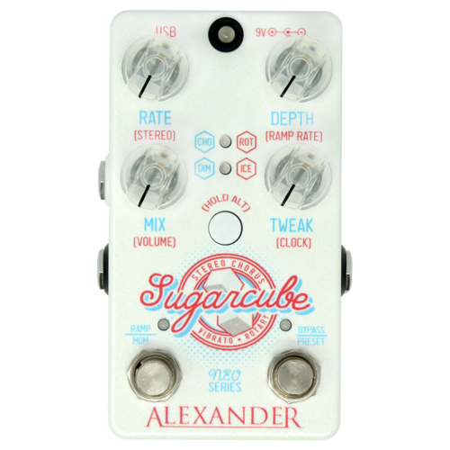 Alexander Alexander Sugarcube Stereo Chorus Vibrato Rotary Alexander Alexander Sugarcube Stereo Chorus Vibrato Rotary