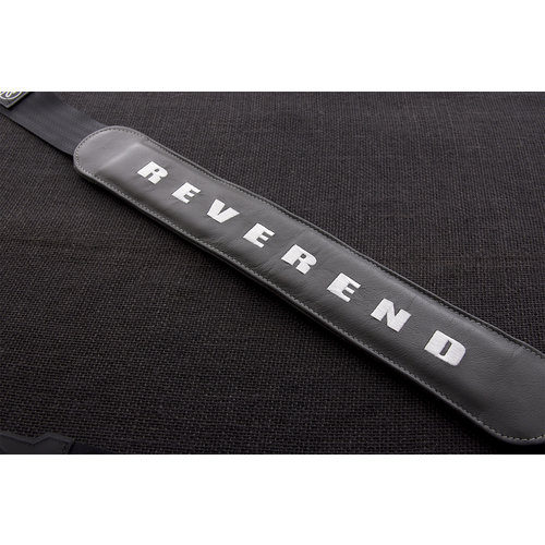 Reverend Reverend Guitars Padded Strap - Gunmetal Grey Reverend Reverend Guitars Padded Strap - Gunmetal Grey