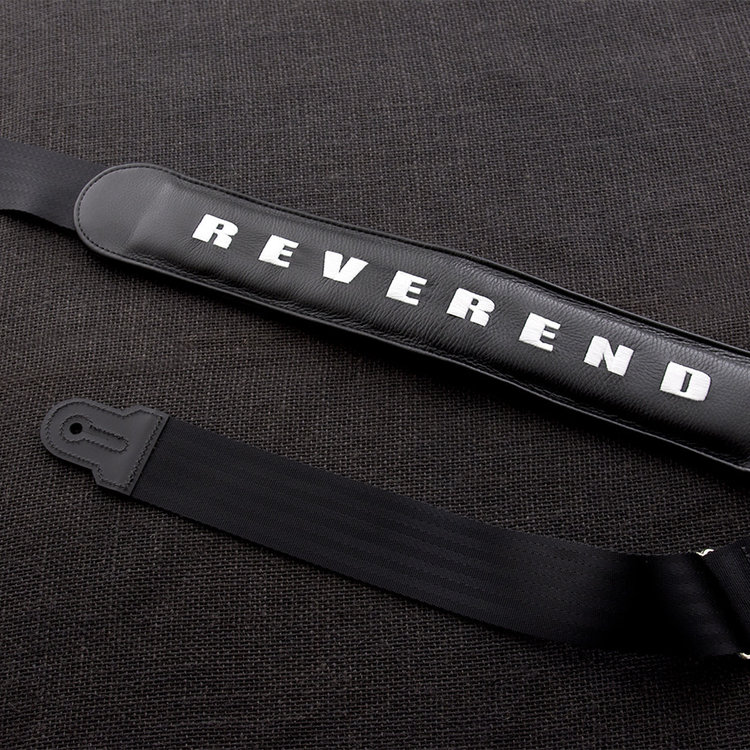Reverend Reverend Guitars Padded Strap - Midnight Black