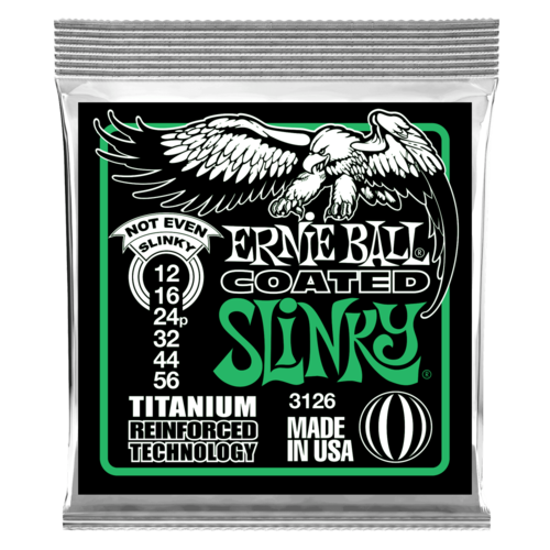 Ernie Ball Ernie Ball Not Even Slinky Nickel Wound Electric Guitar Strings - 12-56 Gauge Ernie Ball Ernie Ball Not Even Slinky Nickel Wound Electric Guitar Strings - 12-56 Gauge