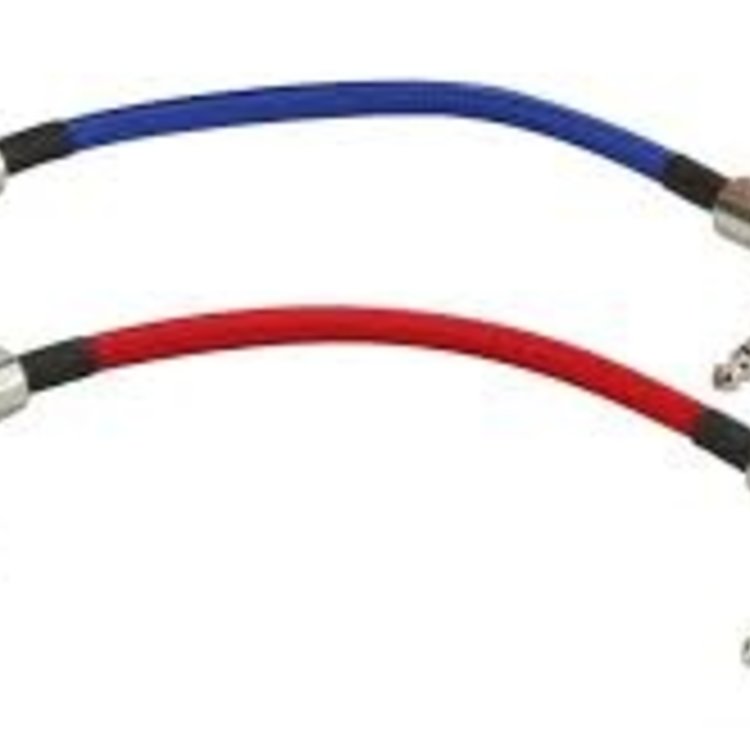 Strukture Strukture 6” Patch Cable - Red/Blue Woven