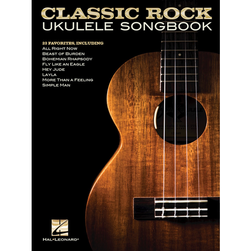 Hal Leonard Classic Rock Ukulele Songbook