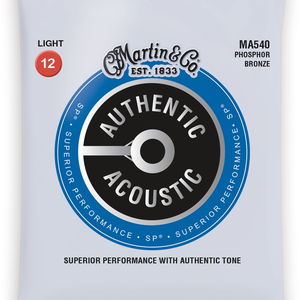 Martin Martin Authentic Acoustic SP 80/20 Light, 12-54