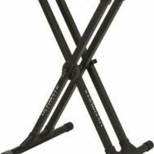 On-Stage On-Stage KS8191XX Double-X Bullet Nose Keyboard Stand with Lok-Tight Construction