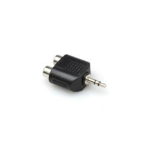 Hosa Hosa - Adapter, Dual RCA to 3.5 mm TRS