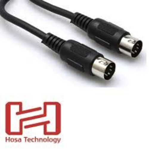 Hosa Hosa - MIDI Cable, 5-pin DIN to Same, 3 ft Hosa Hosa - MIDI Cable, 5-pin DIN to Same, 3 ft