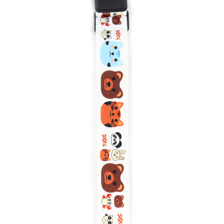 Poly Uke Strap - Woodland Animals