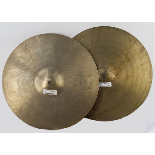 Zildjian Used Vintage *Unmatched* Zildjian Hi-Hats Zildjian Used Vintage *Unmatched* Zildjian Hi-Hats