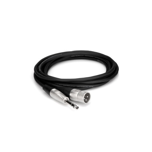Hosa Pro Hosa Pro Balanced Interconnect, REAN 1/4in TRS to XLR3M, 10ft Hosa Pro Hosa Pro Balanced Interconnect, REAN 1/4in TRS to XLR3M, 10ft