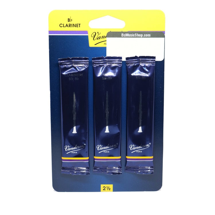 Vandoren Vandoren Bb Clarinet Reeds 3pk