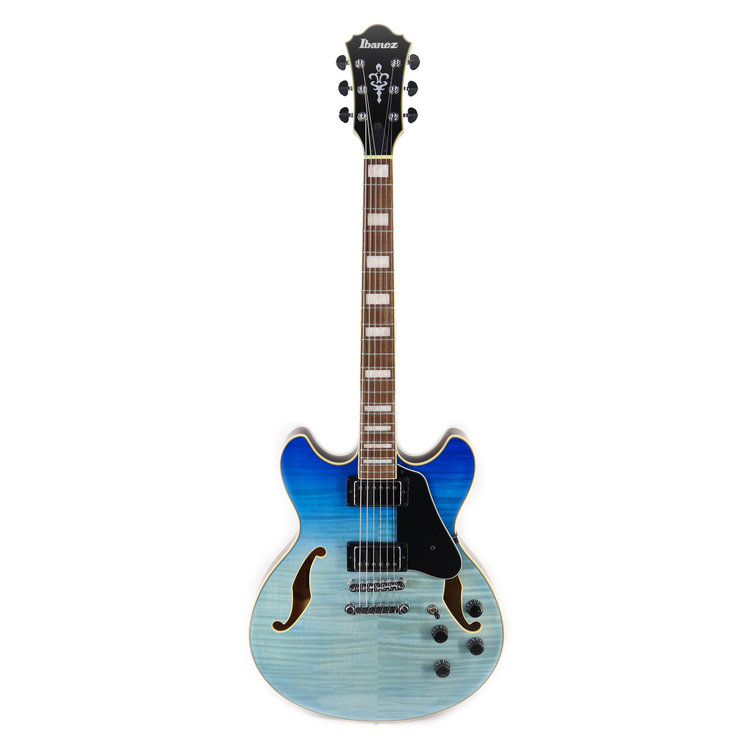 Ibanez Ibanez Artcore AS73FM Electric Guitar - Azure Blue Gradation