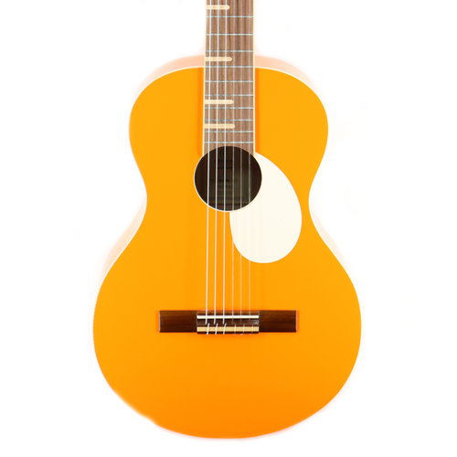 Ortega Ortega Gaucho Series Nylon String Guitar w/Gig Bag - Ortega Orange