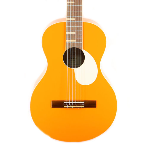 Ortega Ortega Gaucho Series Nylon String Guitar w/Gig Bag - Ortega Orange Ortega Ortega Gaucho Series Nylon String Guitar w/Gig Bag - Ortega Orange