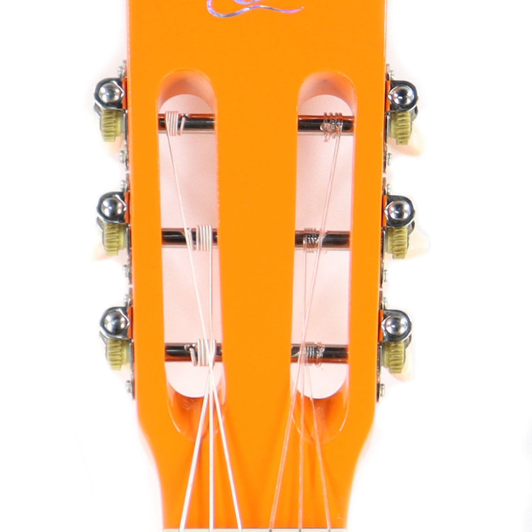 Ortega Ortega Gaucho Series Nylon String Guitar w/Gig Bag - Ortega Orange