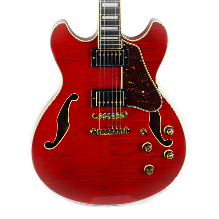 Ibanez Ibanez Artcore Expressionist AS93FM Electric Guitar - Transparent Cherry Red