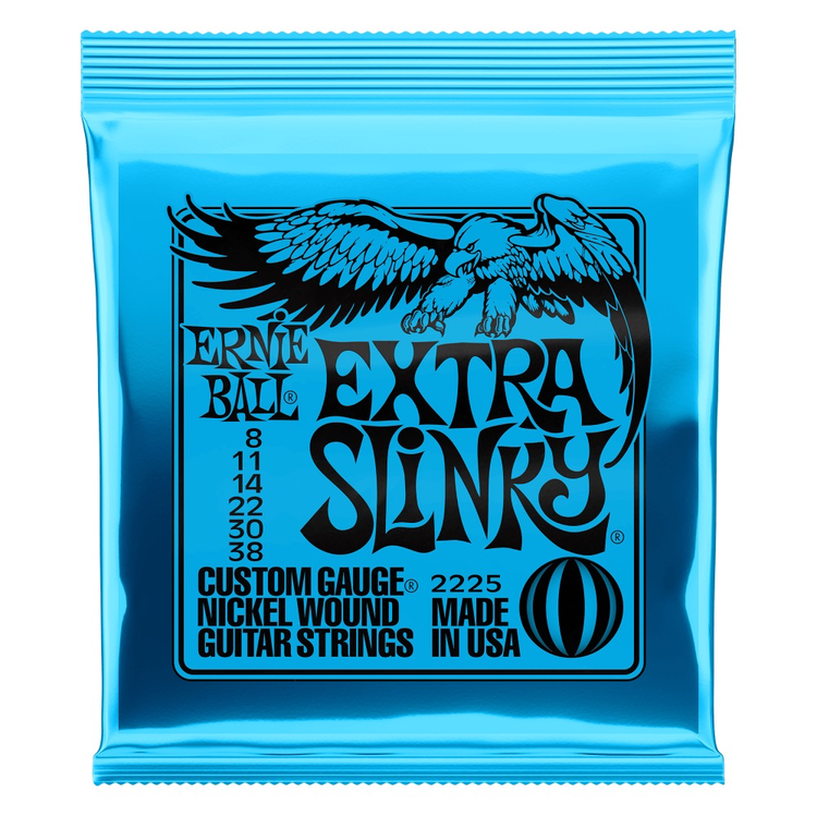 Ernie Ball Ernie Ball Extra Slinky Nickel Wound Electric Guitar Strings - 8-38 Gauge