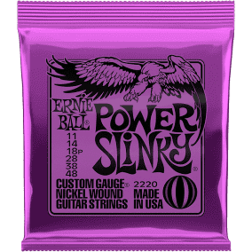 Ernie Ball Ernie Ball Power Slinky 7-String Nickel Wound Electric Guitar Strings - 11-58 Gauge