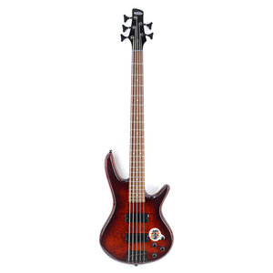 Ibanez Ibanez GIO GSR205SM 5-String Electric Bass - Charcoal Brown Burst