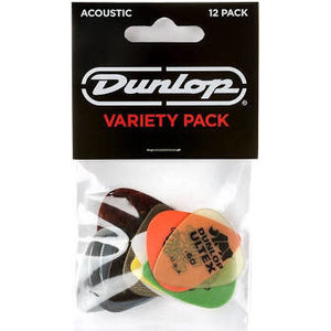 Dunlop Dunlop Variety Pack - Acoustic 12 Pack