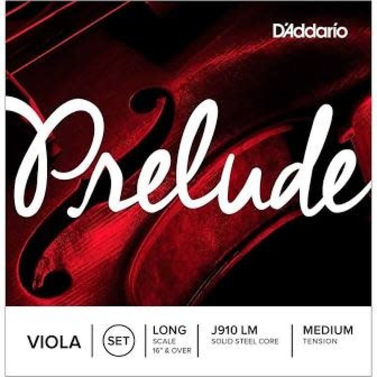 D'Addario D’Addario Prelude Viola String Set, Long Scale, Medium Tension