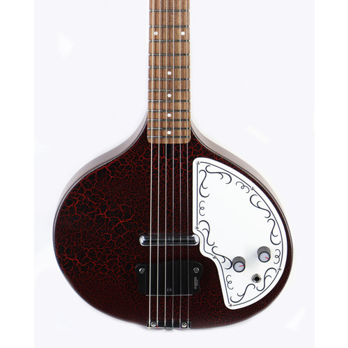 Danelectro Danelectro Baby Sitar - Red Crackle Danelectro Danelectro Baby Sitar - Red Crackle