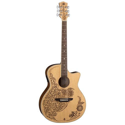 Luna Guitars Luna Henna Oasis A/E Spruce Luna Guitars Luna Henna Oasis A/E Spruce