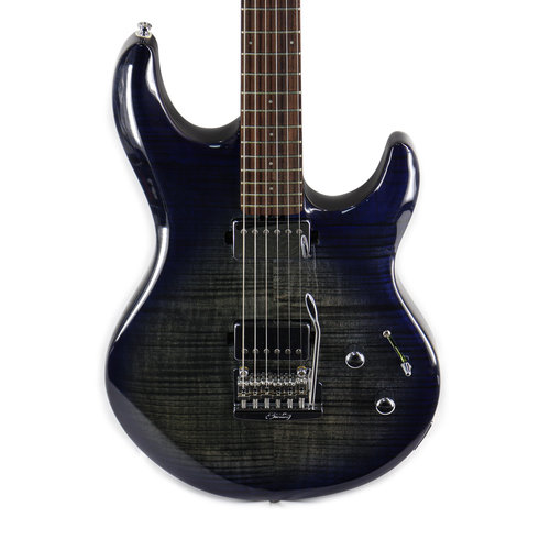 Sterling by Music Man Sterling by Music Man Luke, Flame Maple Top, Blueberry Burst w/Gig Bag Sterling by Music Man Sterling by Music Man Luke, Flame Maple Top, Blueberry Burst w/Gig Bag