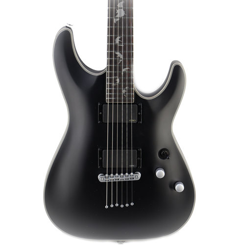 Schecter Schecter Damien Platinum-6 in Satin Black Schecter Schecter Damien Platinum-6 in Satin Black