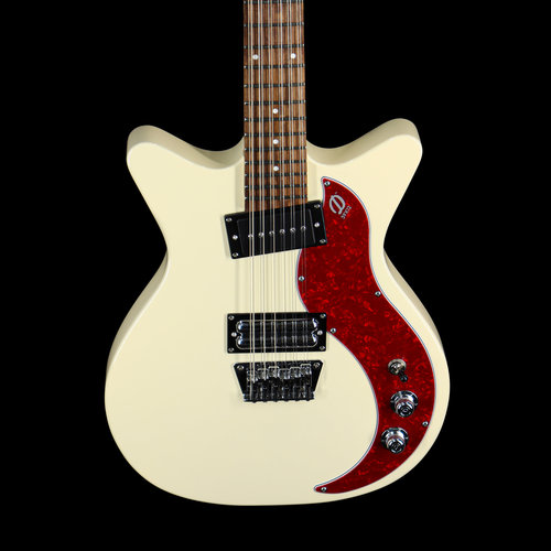 Danelectro Danelectro '59X 12-String - Cream w/ Red Pearl Pickguard Danelectro Danelectro '59X 12-String - Cream w/ Red Pearl Pickguard